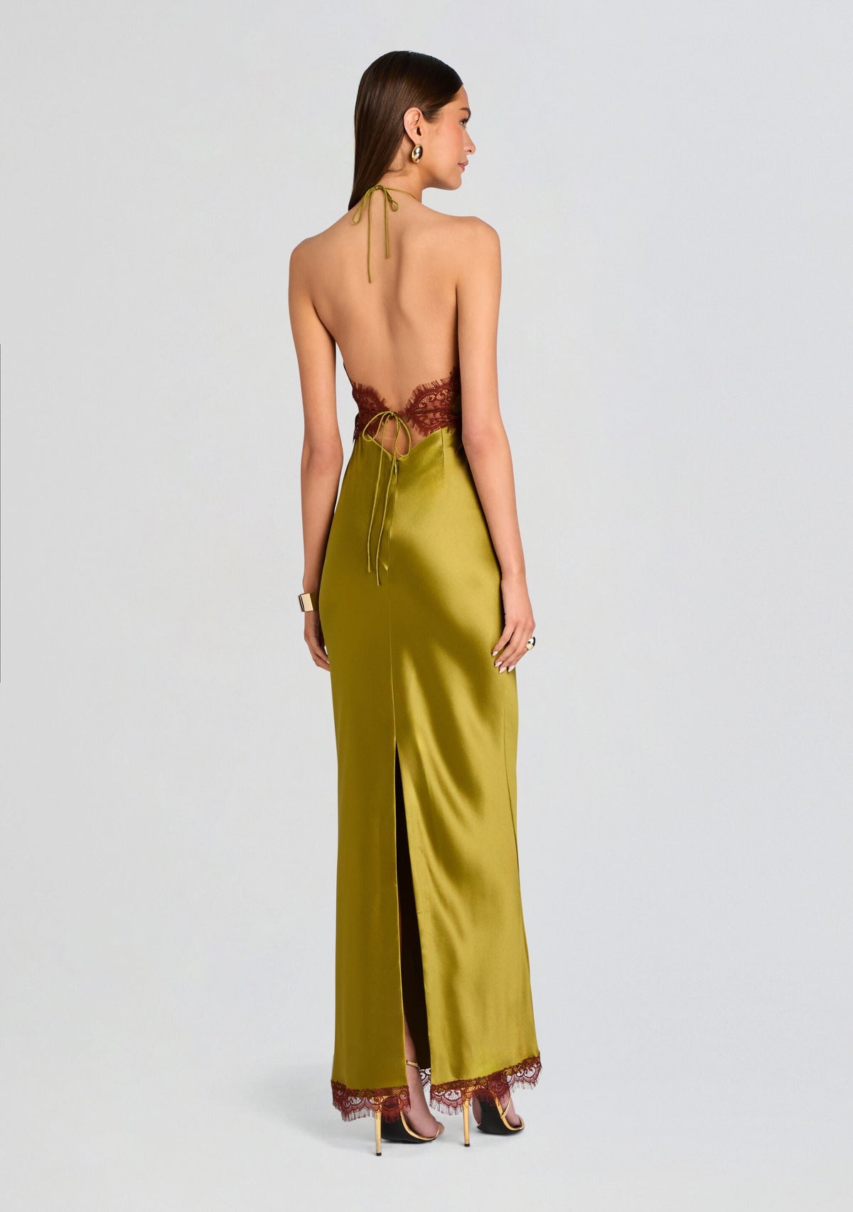 Erlie Dantel Maxi Elbise