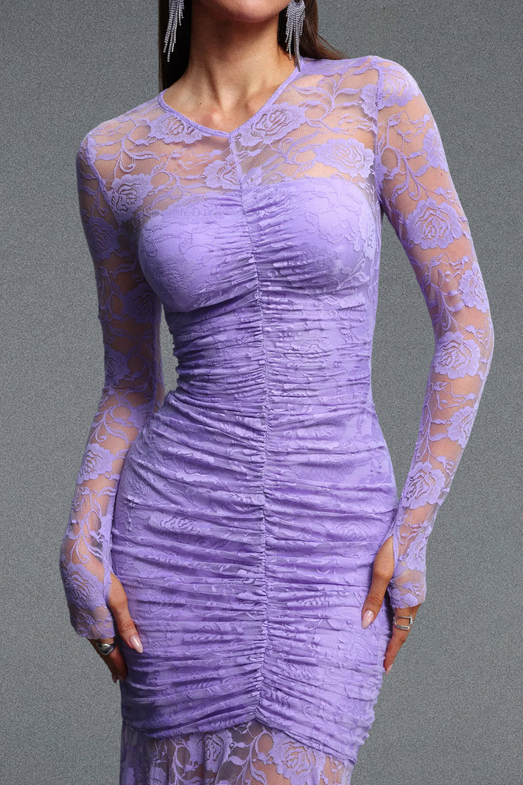 Heina Dantelli Premium Maxi Elbise