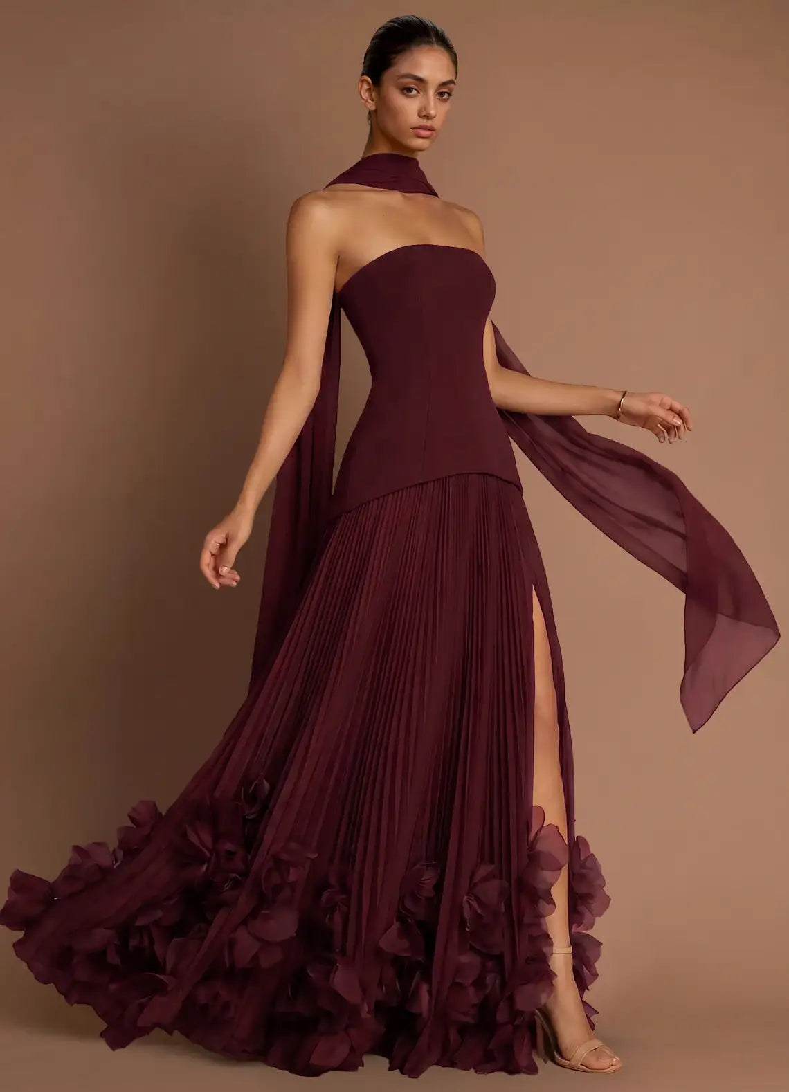 Revia Premium Maxi Elbise