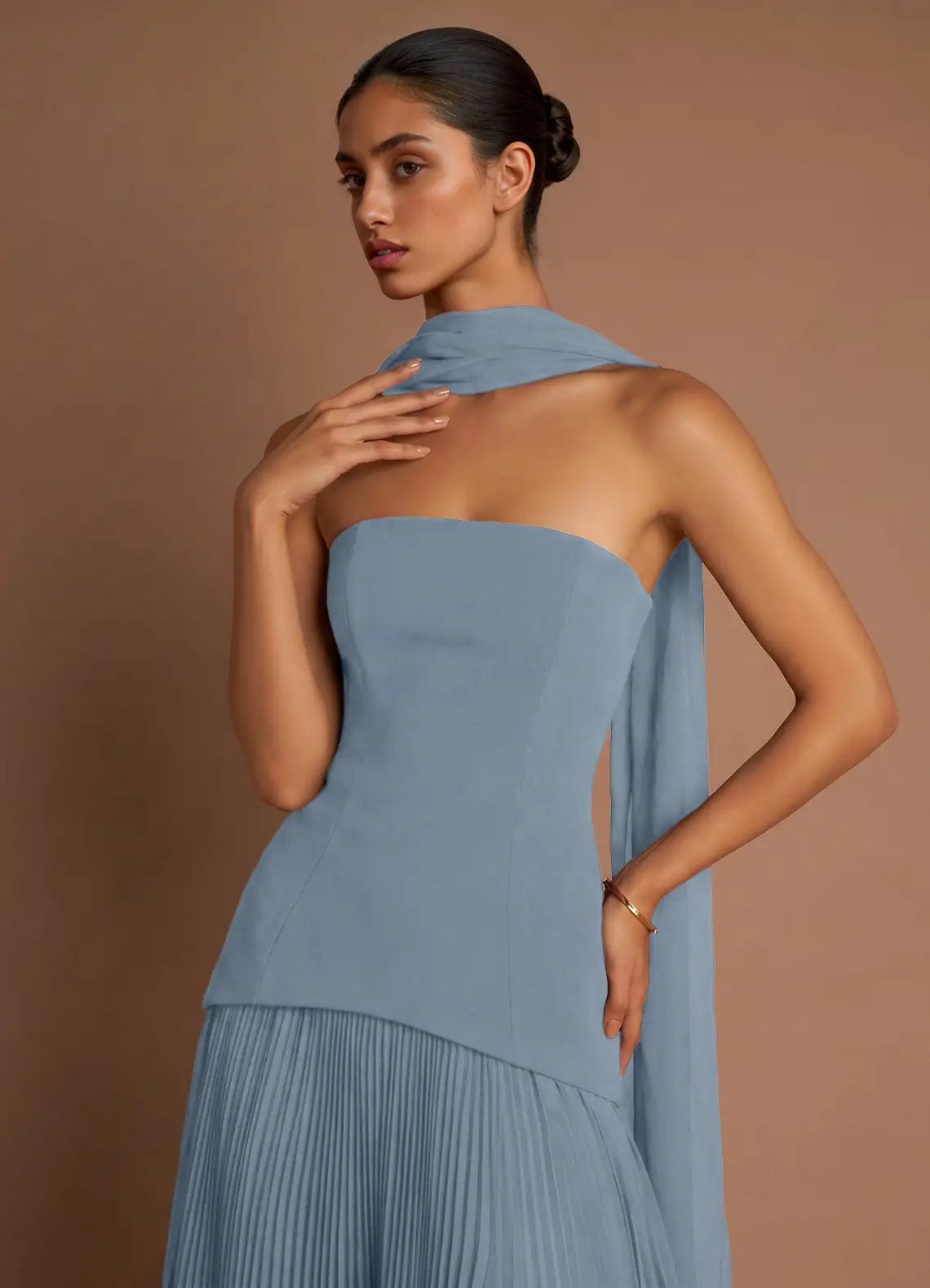 Teanne Premium Maxi Elbise