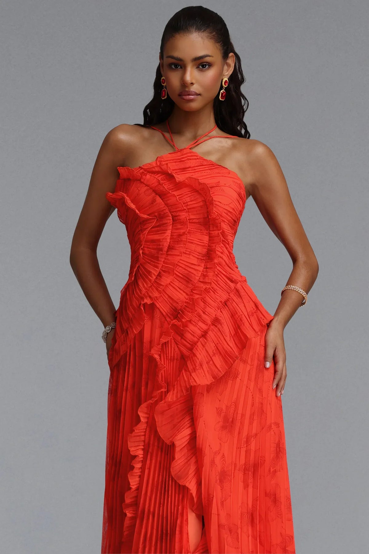 Venna Premium Maxi Elbise
