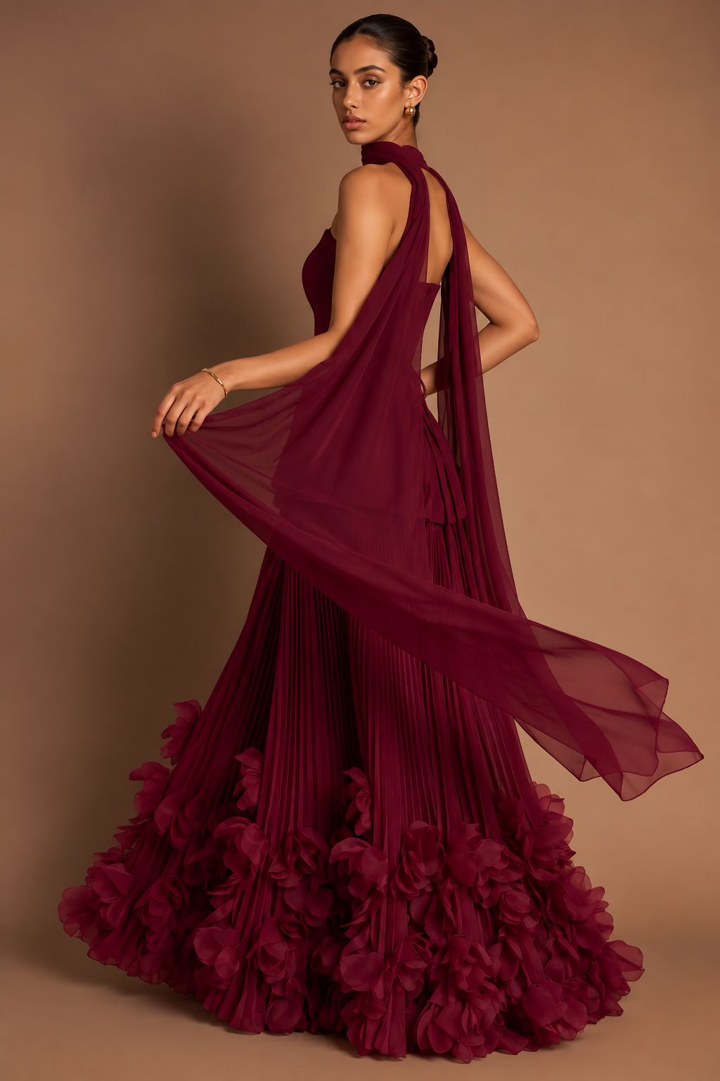 Poeina Premium Maxi Elbise